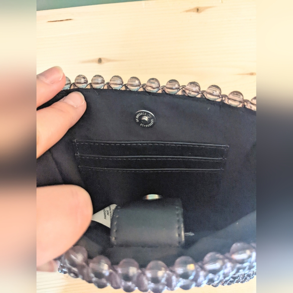 Bouffants and Broken Hearts by Kendra Dandy Viral Beaded Skull Shoulder Bag - Picture 4 of 4